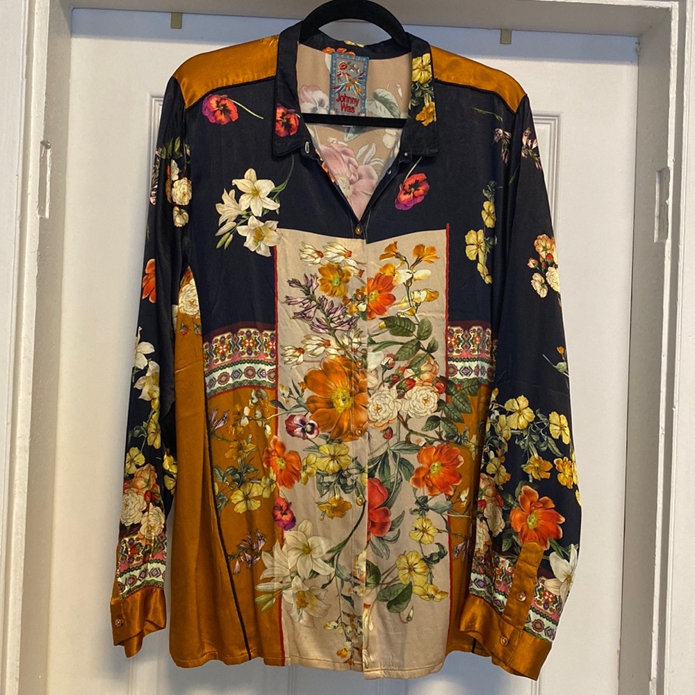 Johnny Was Luca Bailey Button Up